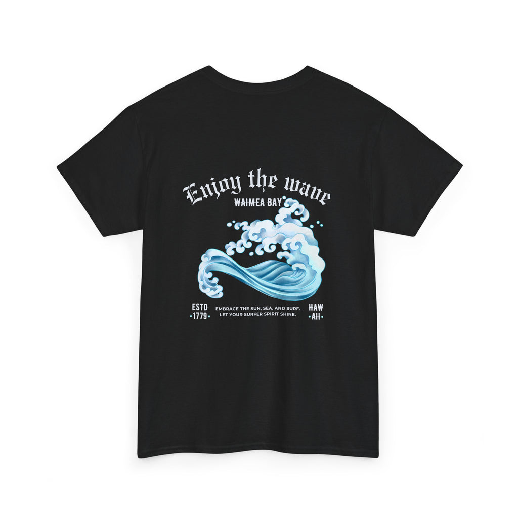 Enjoy the Wave Graphic Tee — Surf-Inspired Ocean Waves T-Shirt