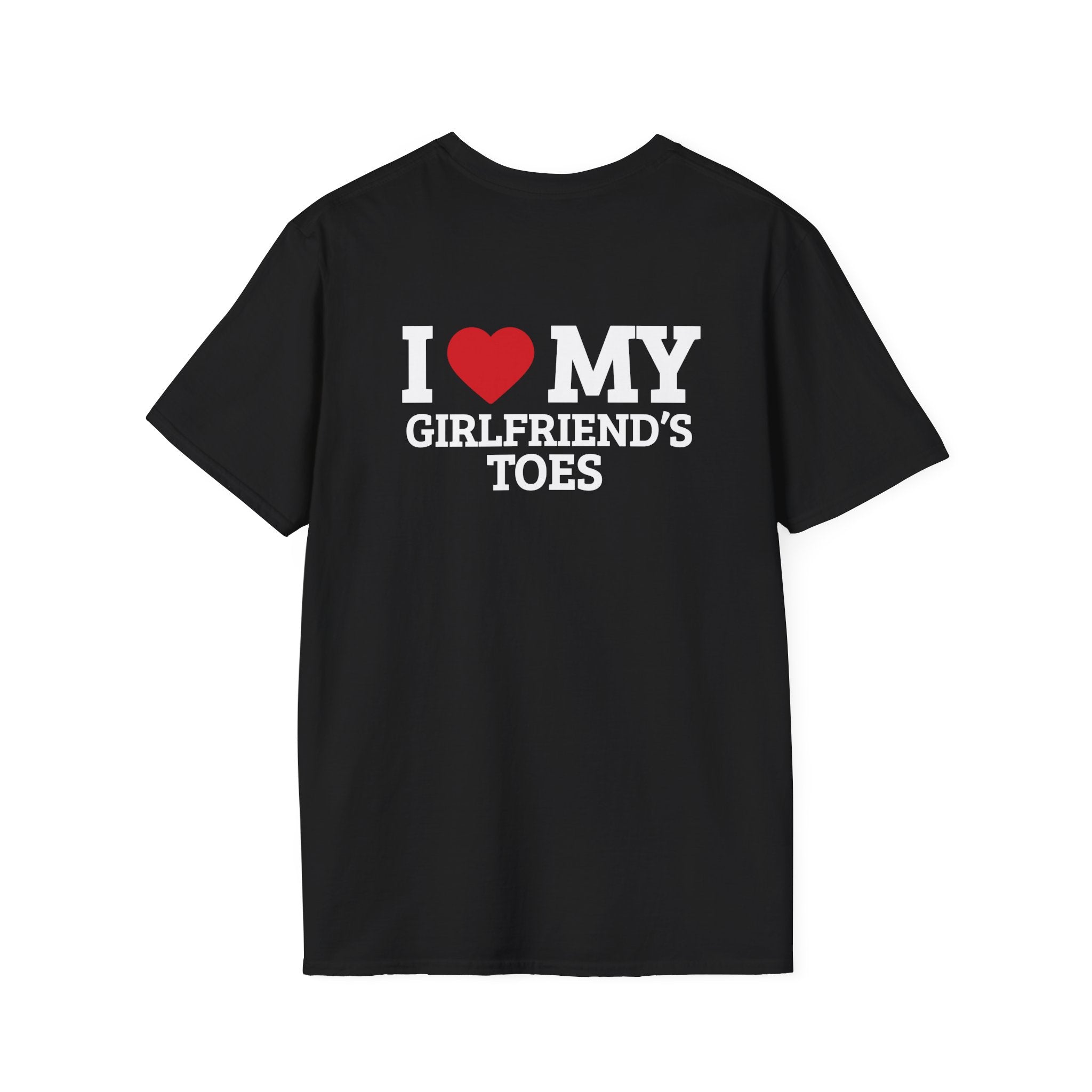 T-Shirt — I  My Girlfriend's Toes Graphic Tee