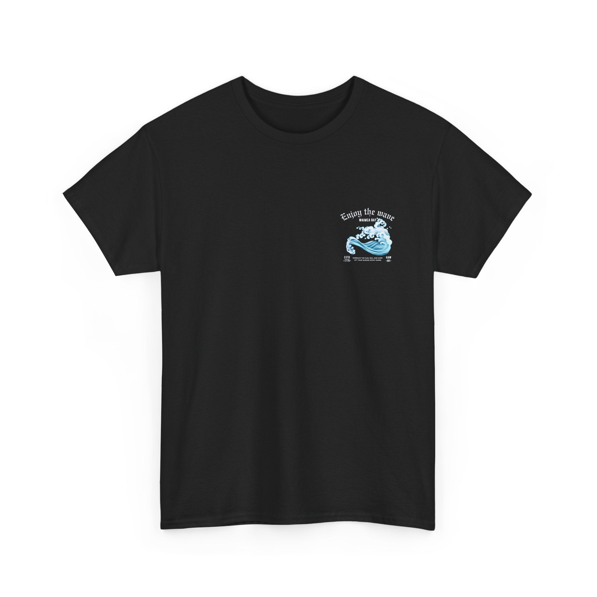 Enjoy the Wave Graphic Tee — Surf-Inspired Ocean Waves T-Shirt