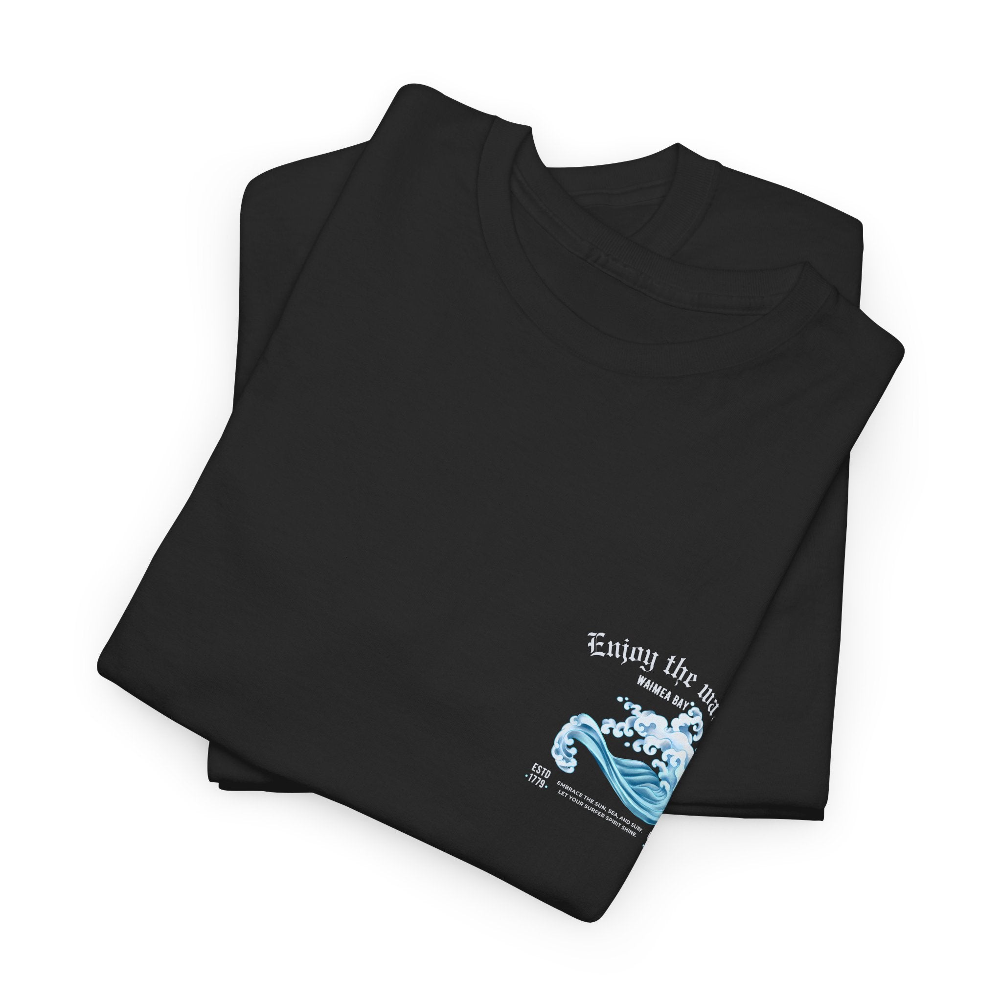 Enjoy the Wave Graphic Tee — Surf-Inspired Ocean Waves T-Shirt