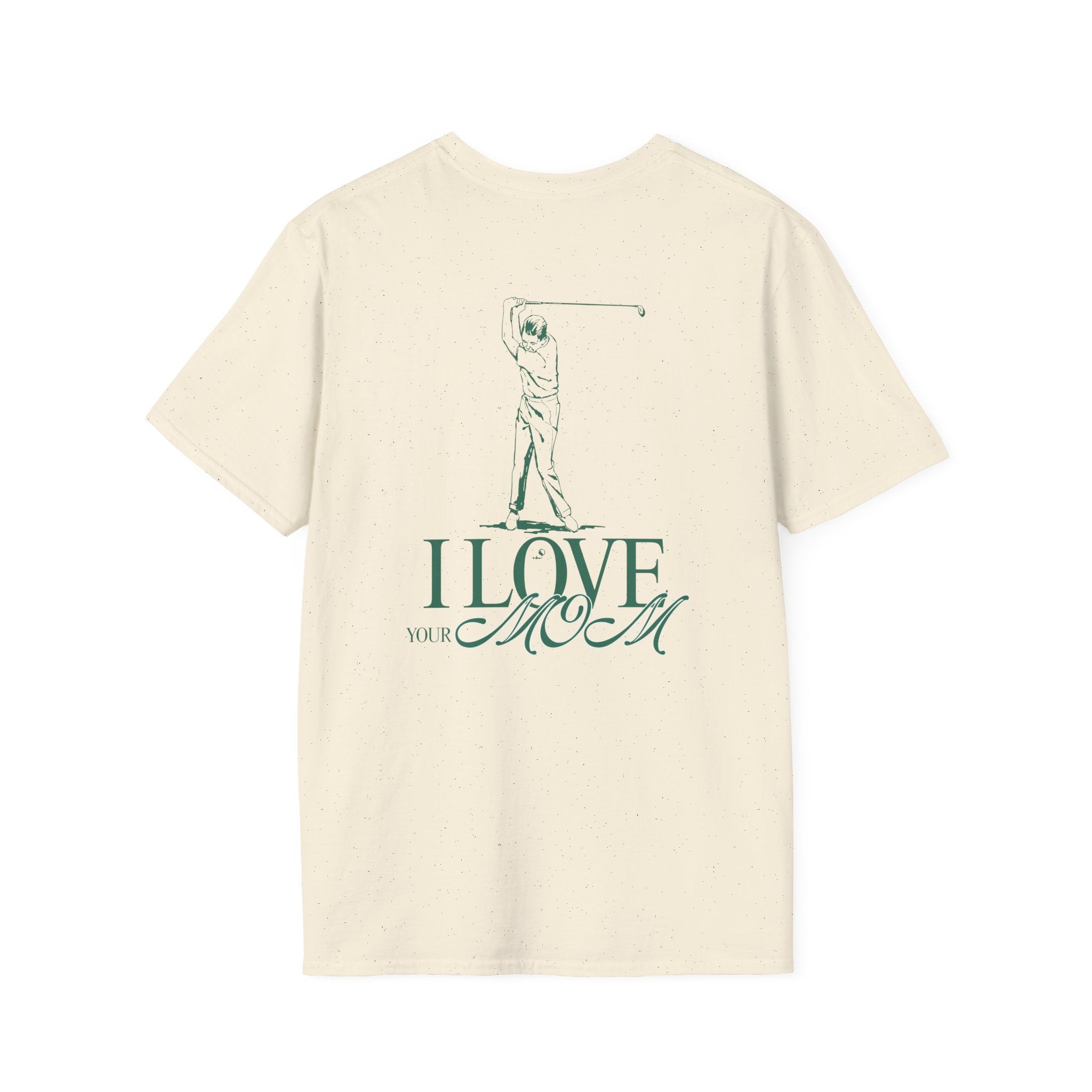 Golf 'I Love Mom' T-Shirt — Women's Golf Mom Tee, Mother's Day Gift